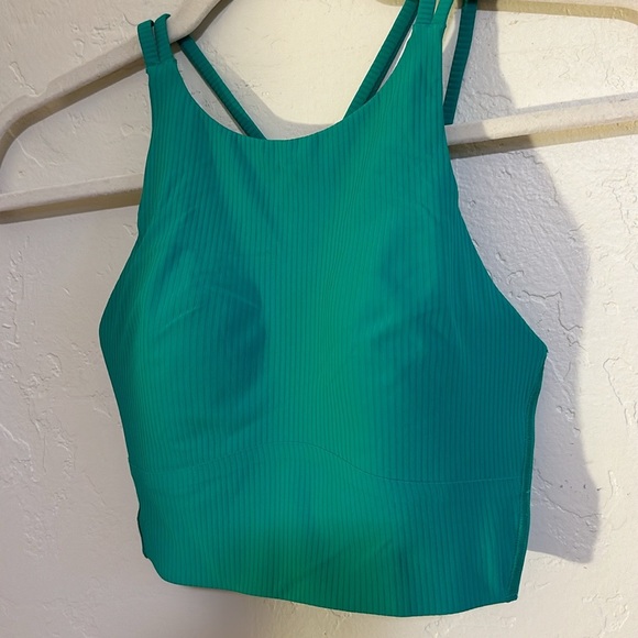 Like A Cloud Long Line Ribbed Bra - Picture 2 of 4